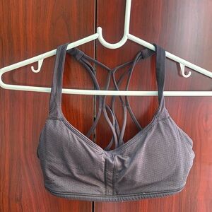 Lululemon Dark Grey Sports Bra